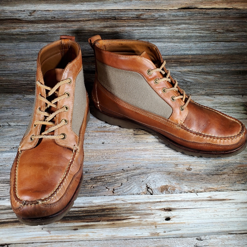 Vintage Cole Haan Leather Chukka Boots Vibram sole